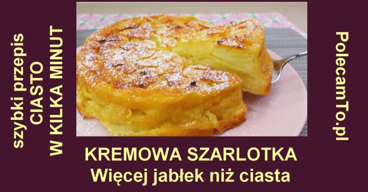 PolecamTo.pl-kremowa-szarlotka-przepis-duzo-jablek